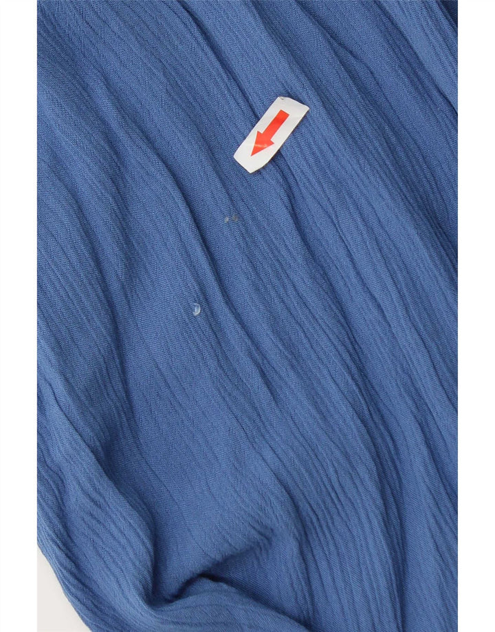 Pantalones cortos para mujer Marks & Spencer UK12 Medium W30 Viscosa azul