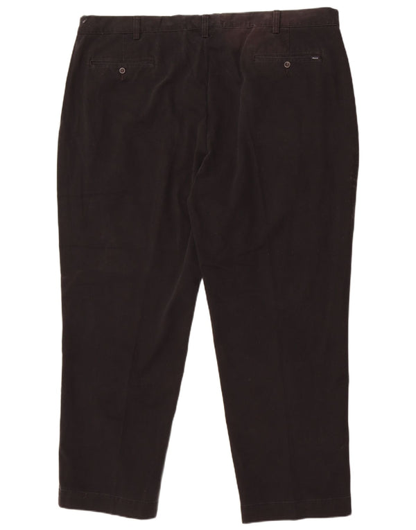 Polo Ralph Lauren Pantalones chinos cónicos para hombre W46 L30 Algodón negro