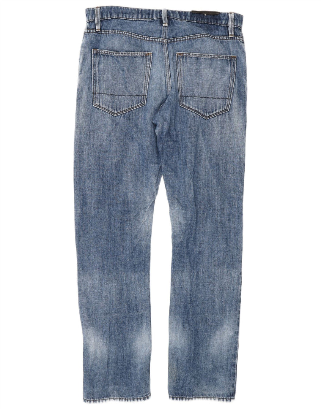 Marks & Spencer Vaqueros rectos para hombre W32 L31 Algodón azul