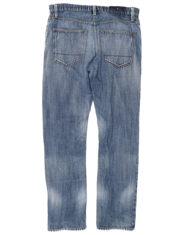 Marks & Spencer Vaqueros rectos para hombre W32 L31 Algodón azul