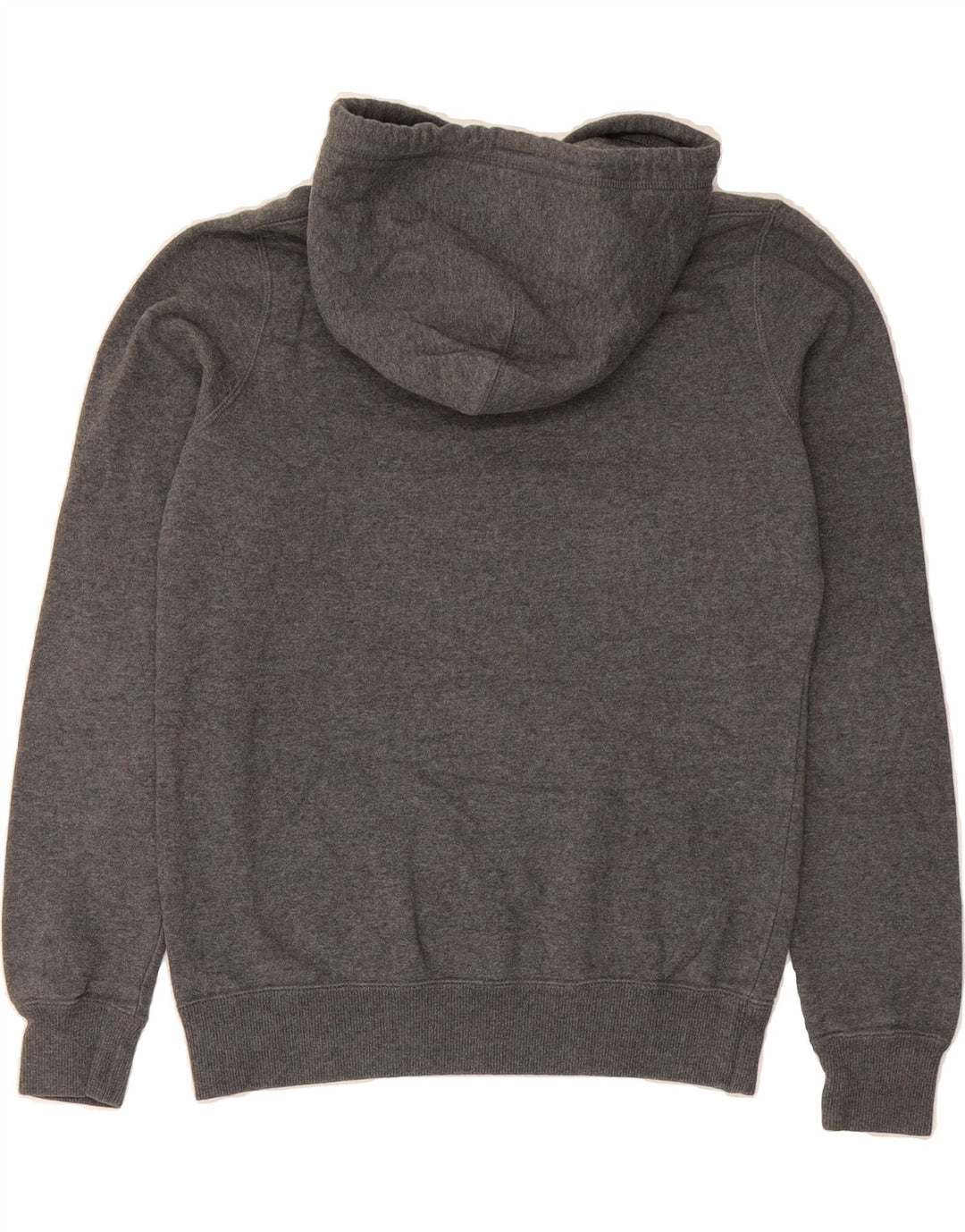NIKE Womens Hoodie Jumper UK 14 Medium Grey Cotton Vintage Nike and Second-Hand Nike from Messina Hembry 