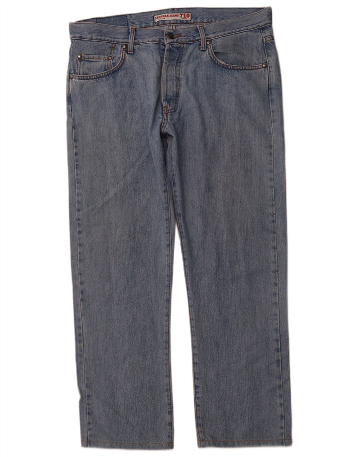 CARRERA Vaqueros rectos regulares 710 para hombre W36 L29 Algodón azul