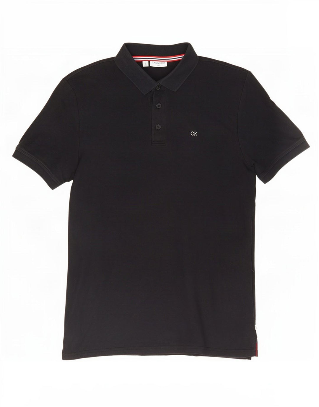 Polo Calvin Klein para hombre de algodón azul marino mediano