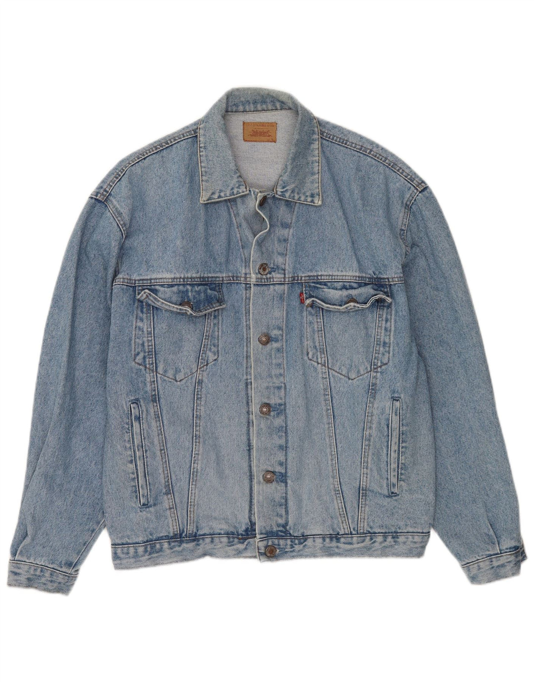 Levi's Chaqueta vaquera para hombre Reino Unido 40 Azul grande
