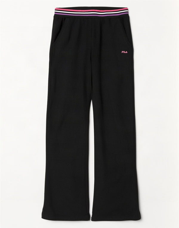 Fila Pantalones de chándal para mujer UK 46 Large Black Cotton