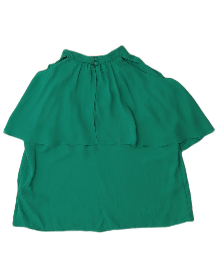 Coast Top con hombros descubiertos para mujer UK 46 Poliéster verde grande