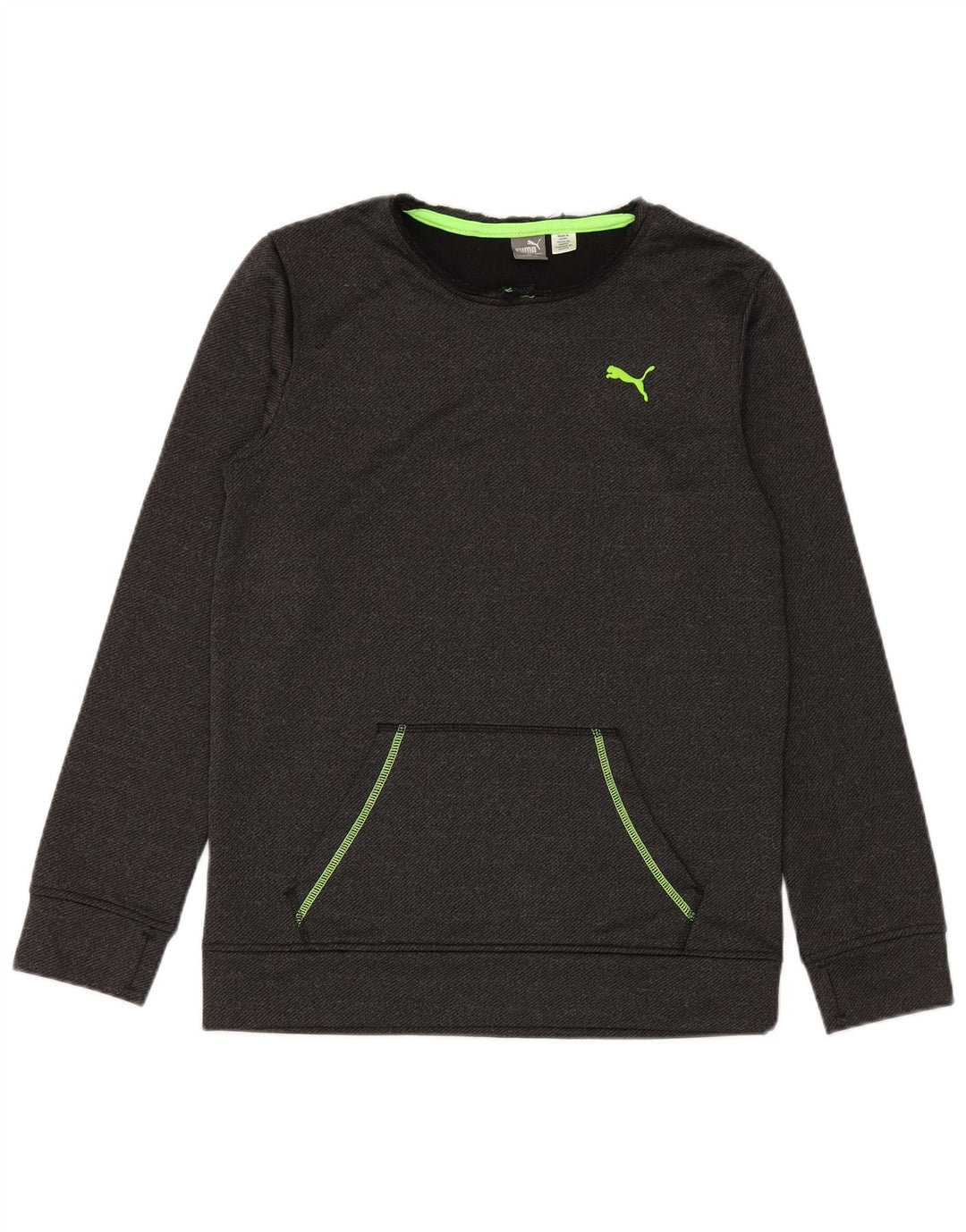 PUMA Sudadera para niño Jumper 15-16 años XL Gris Poliéster