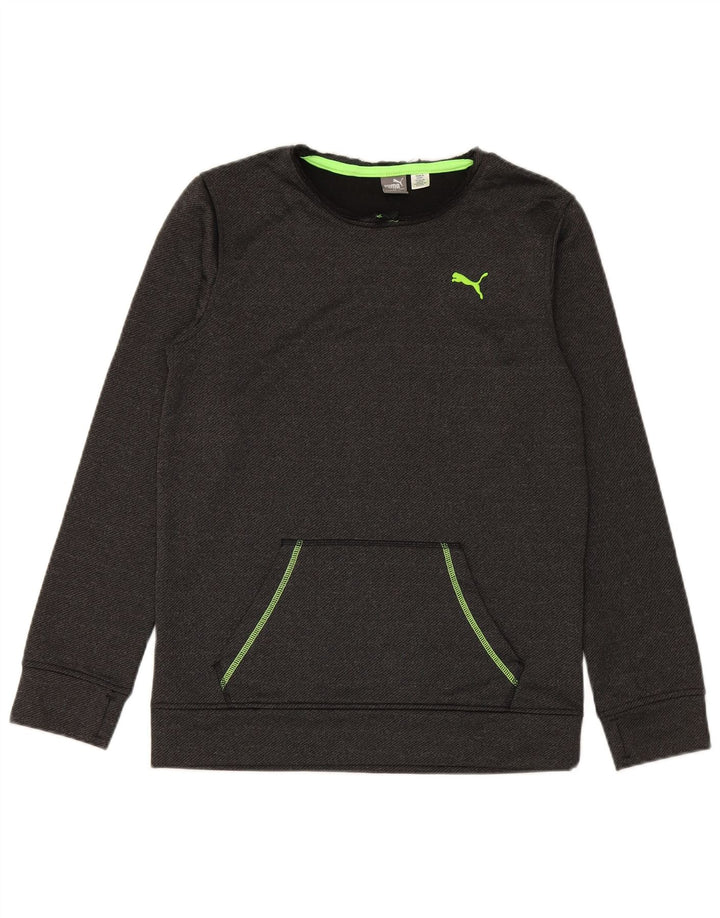 PUMA Sudadera para niño Jumper 15-16 años XL Gris Poliéster