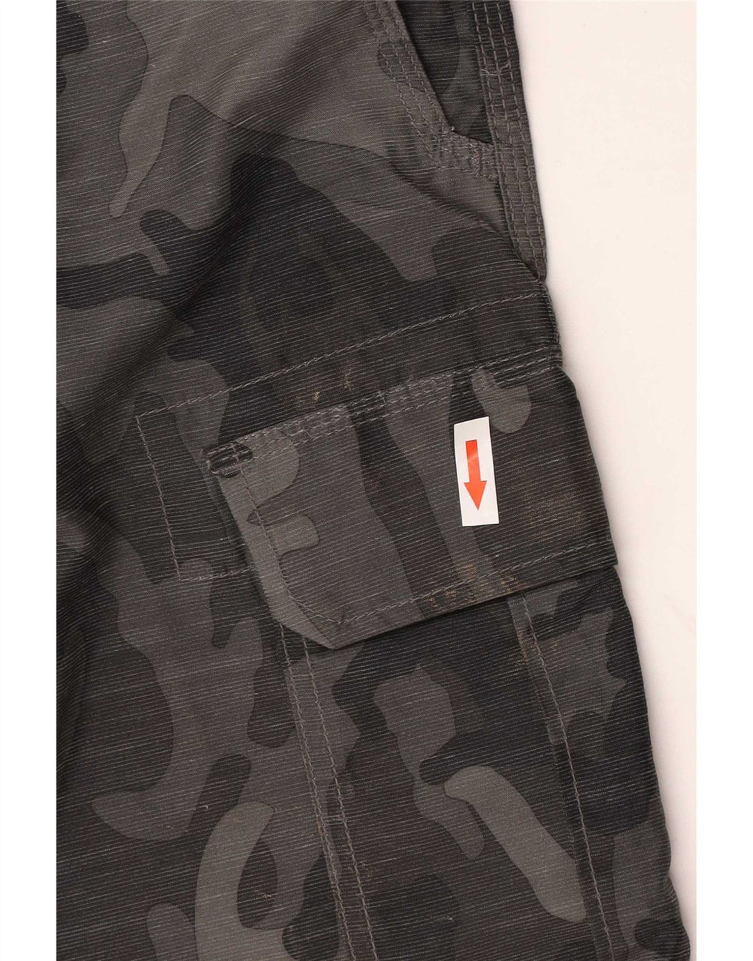 Pantalones cortos cargo Billabong para hombre W32 camuflaje gris medio