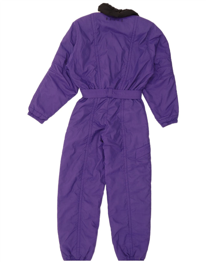 Belfe Mono de esquí para mujer UK 40 Mediano Púrpura Floral Nylon