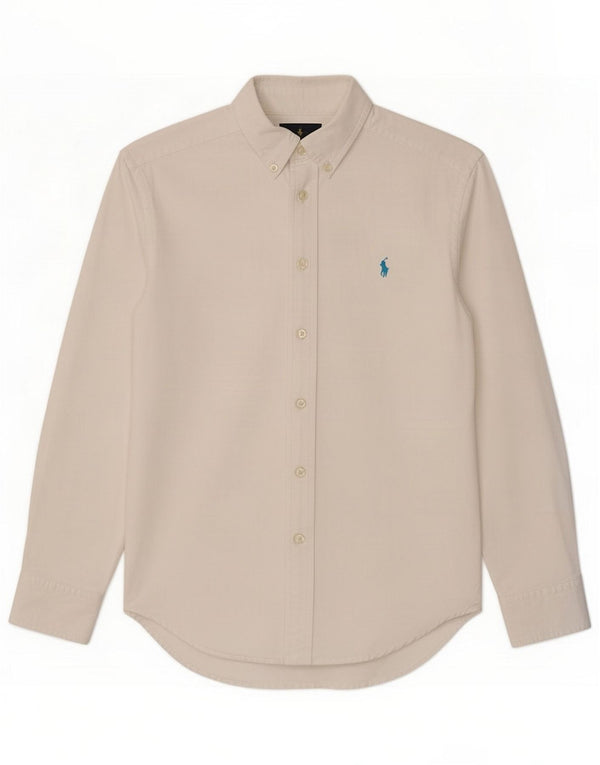 Ralph Lauren Camisa para niño 10-11 años Mediana Algodón blanco