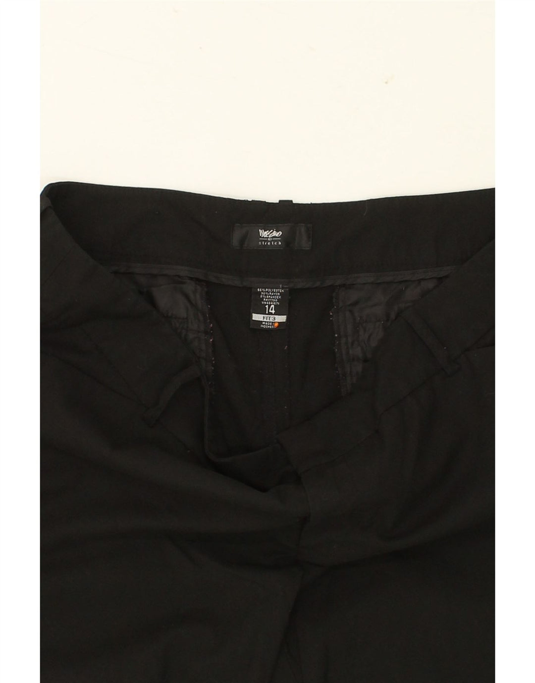 MOSSIMO Womens Bootcut Casual Trousers US 14 XL W38 L30  Black Polyester Vintage Mossimo and Second-Hand Mossimo from Messina Hembry 