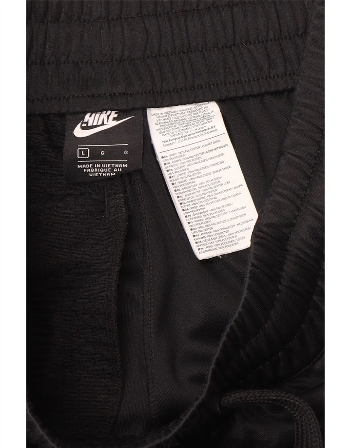 Nike - Pantalones de chándal para hombre, color negro, poliéster