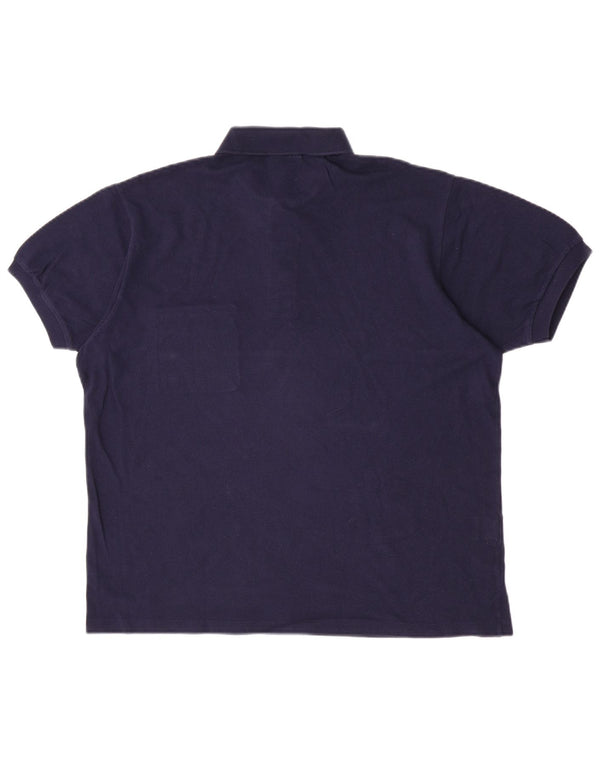 Polo Lacoste para hombre talla 5 grande algodón azul marino