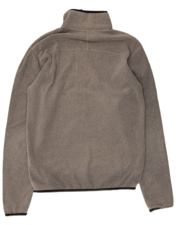 The North Face Jersey de forro polar con cuello y cremallera para hombre XS Poliéster gris