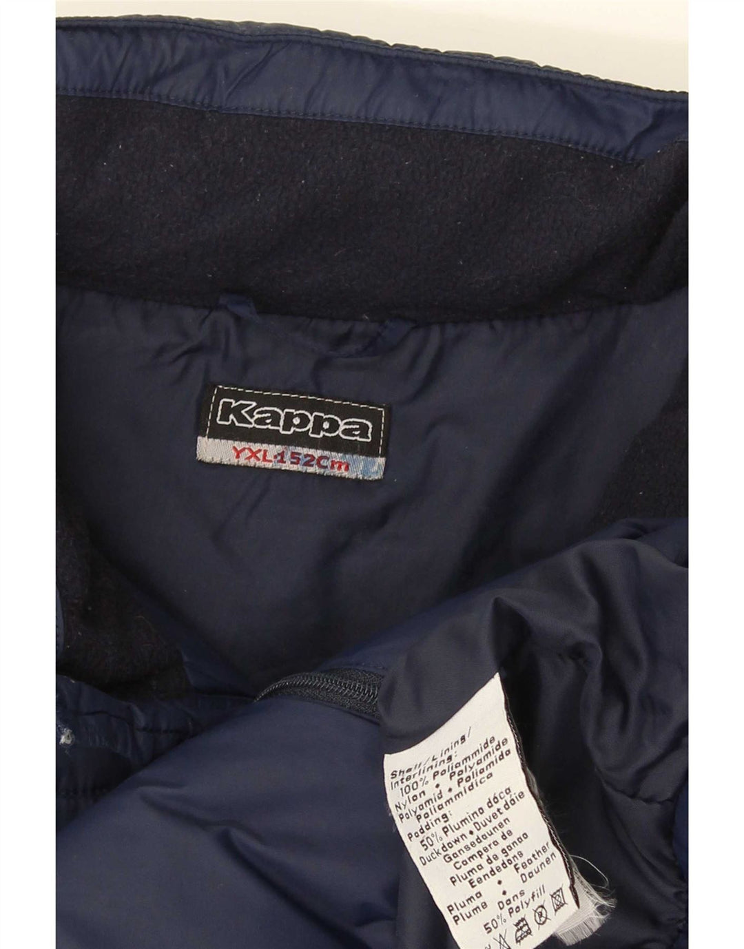 Kappa Chaqueta Acolchada Niño 13-14 Años XL Azul Marino Nylon