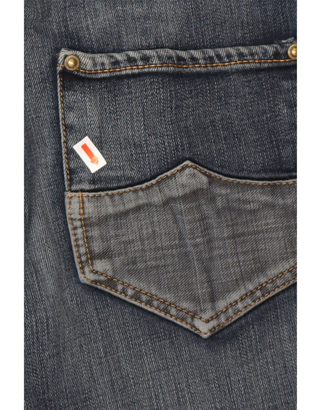 Vaqueros rectos CALVIN KLEIN Mujer W30 L27 Algodón azul