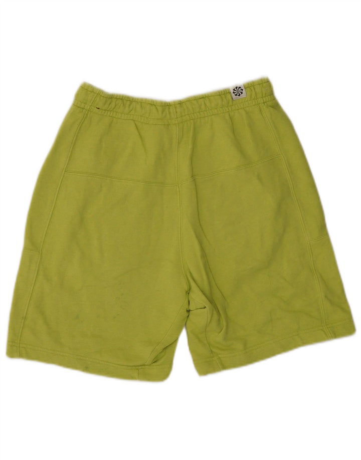 Nike - Pantalones cortos deportivos para hombre, talla pequeña, algodón verde