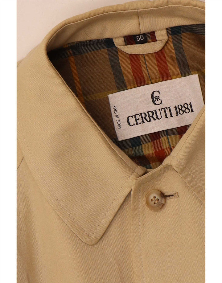 Cerruti 1881 Abrigo para hombre IT 50 Grande Beige