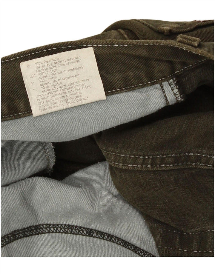 Mustang Vaqueros rectos para hombre W36 L32 Algodón verde