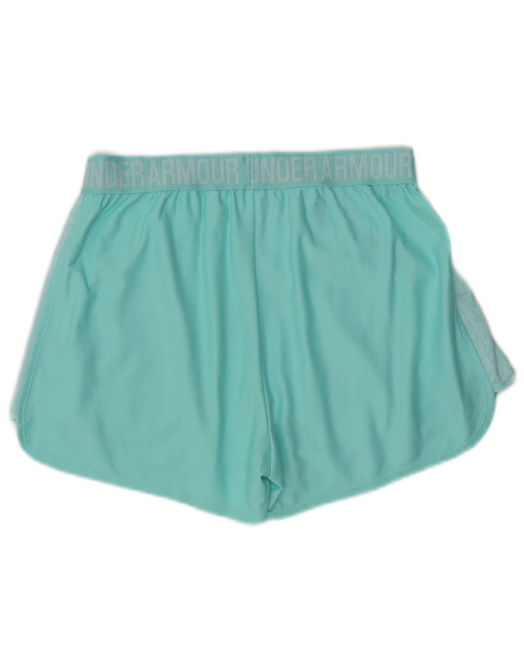UNDER ARMOUR Pantalones cortos deportivos Heat Gear Graphic para mujer Reino Unido 8 Pequeño Turquesa