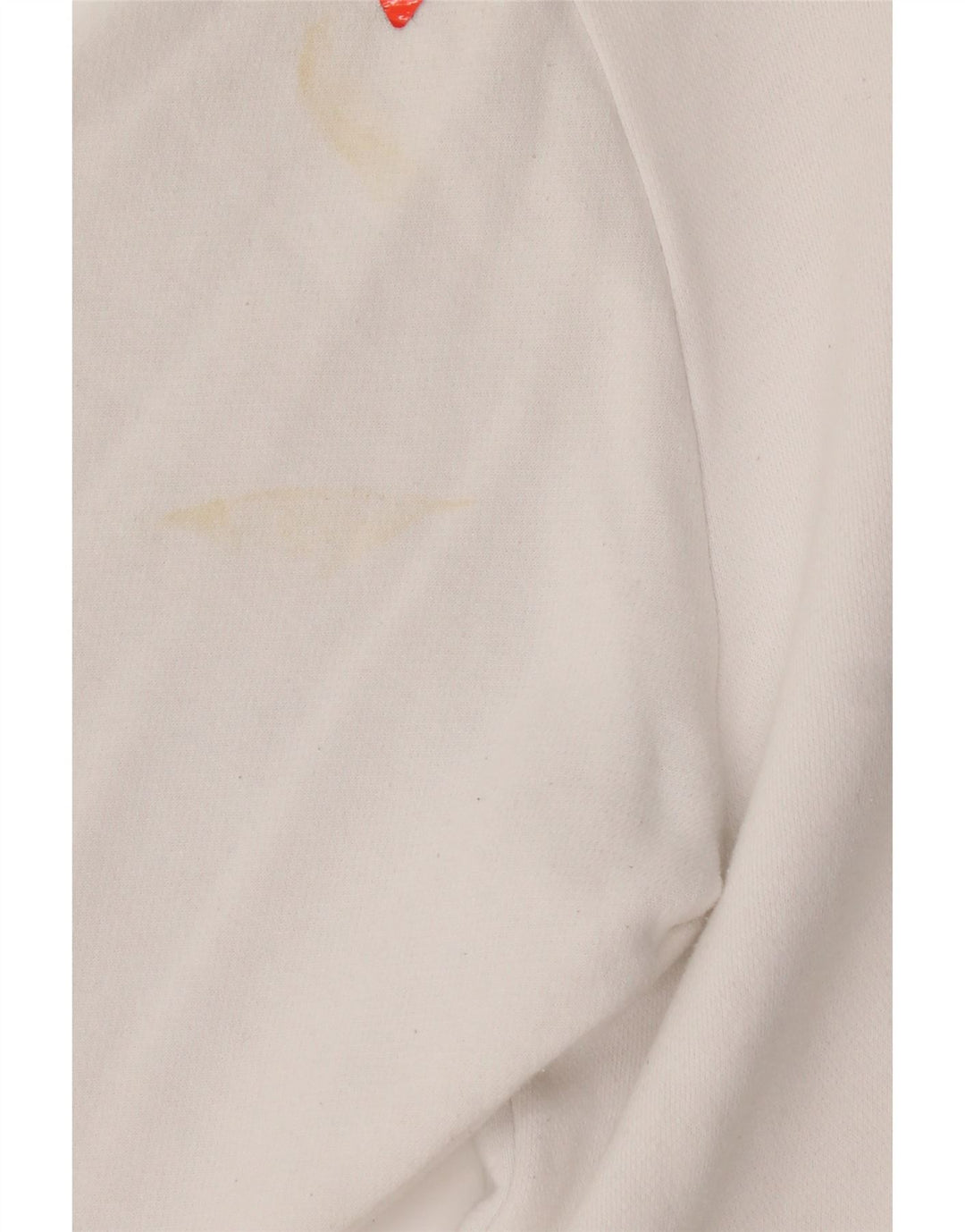 Adidas Hombre Sudadera Con Capucha Gráfica Jersey De Algodón Blanco Mediano
