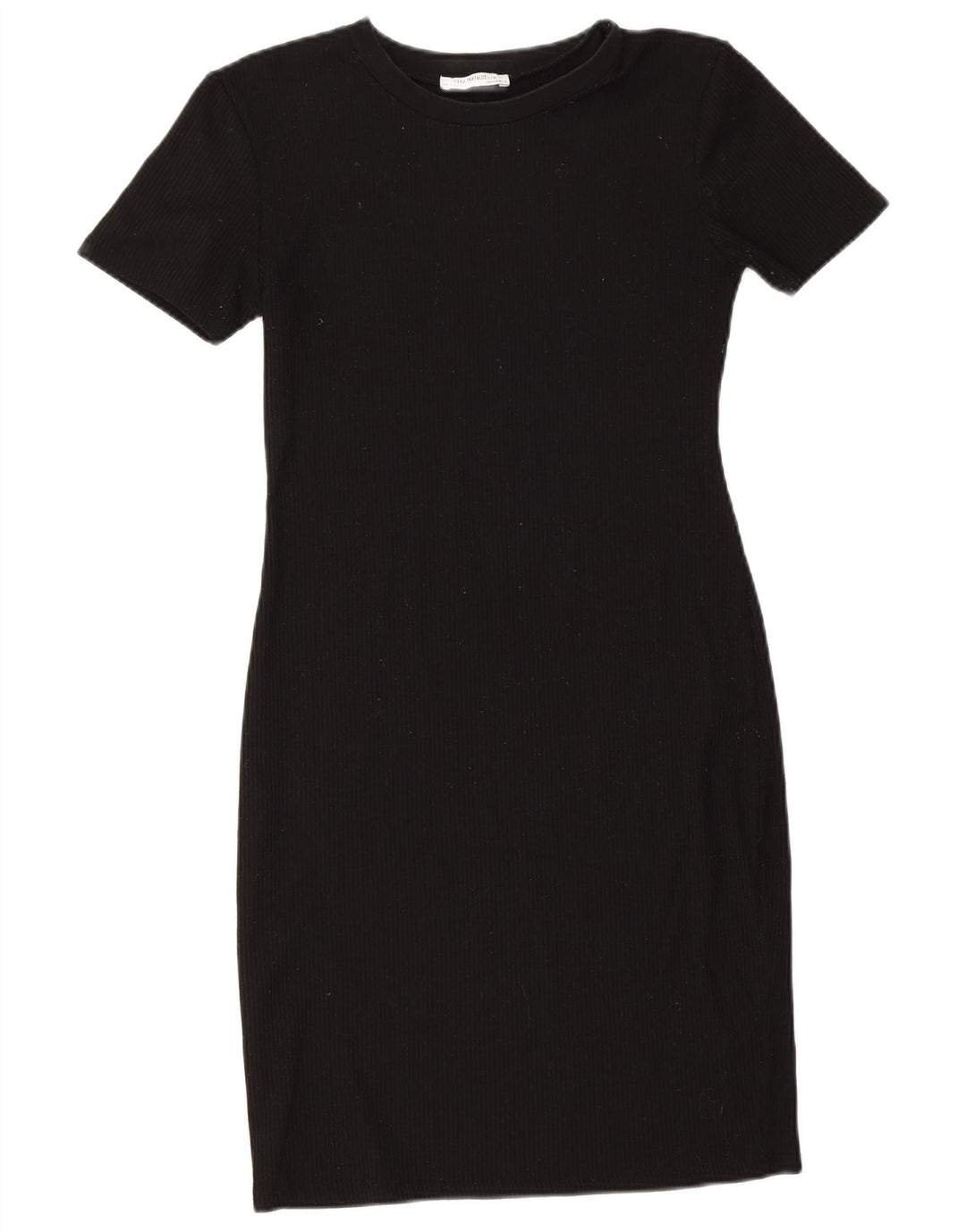 Zara Mujer Trafaluc Vestido Vaina UK 42 Mediano Negro Poliéster