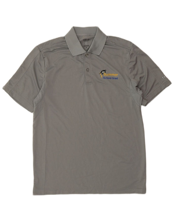 Polo Izod Hombre Small Gris Poliéster
