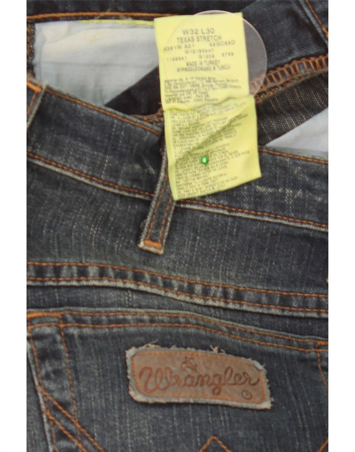 Wrangler Vaqueros rectos elásticos Texas para hombre W32 L30 Azul marino