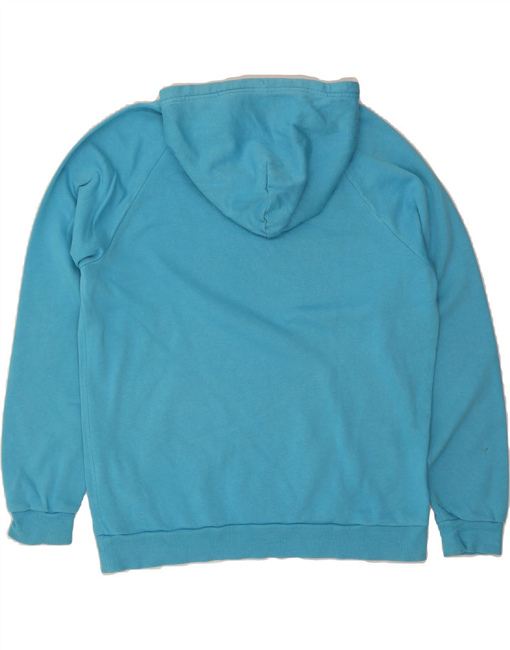 UNDER ARMOUR Mens Hoodie Jumper Large Blue Cotton Vintage Under Armour and Second-Hand Under Armour from Messina Hembry 