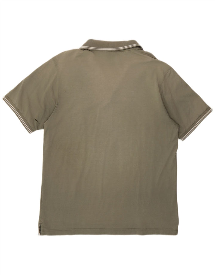 Champion Polo para hombre de algodón caqui grande