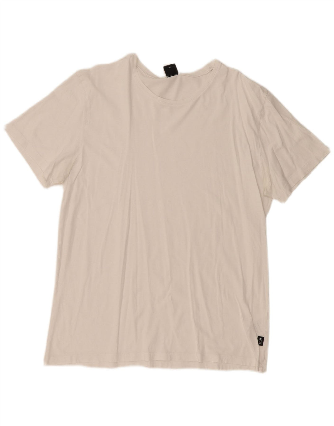 HUGO BOSS Camiseta Hombre Top XL Blanco Algodón