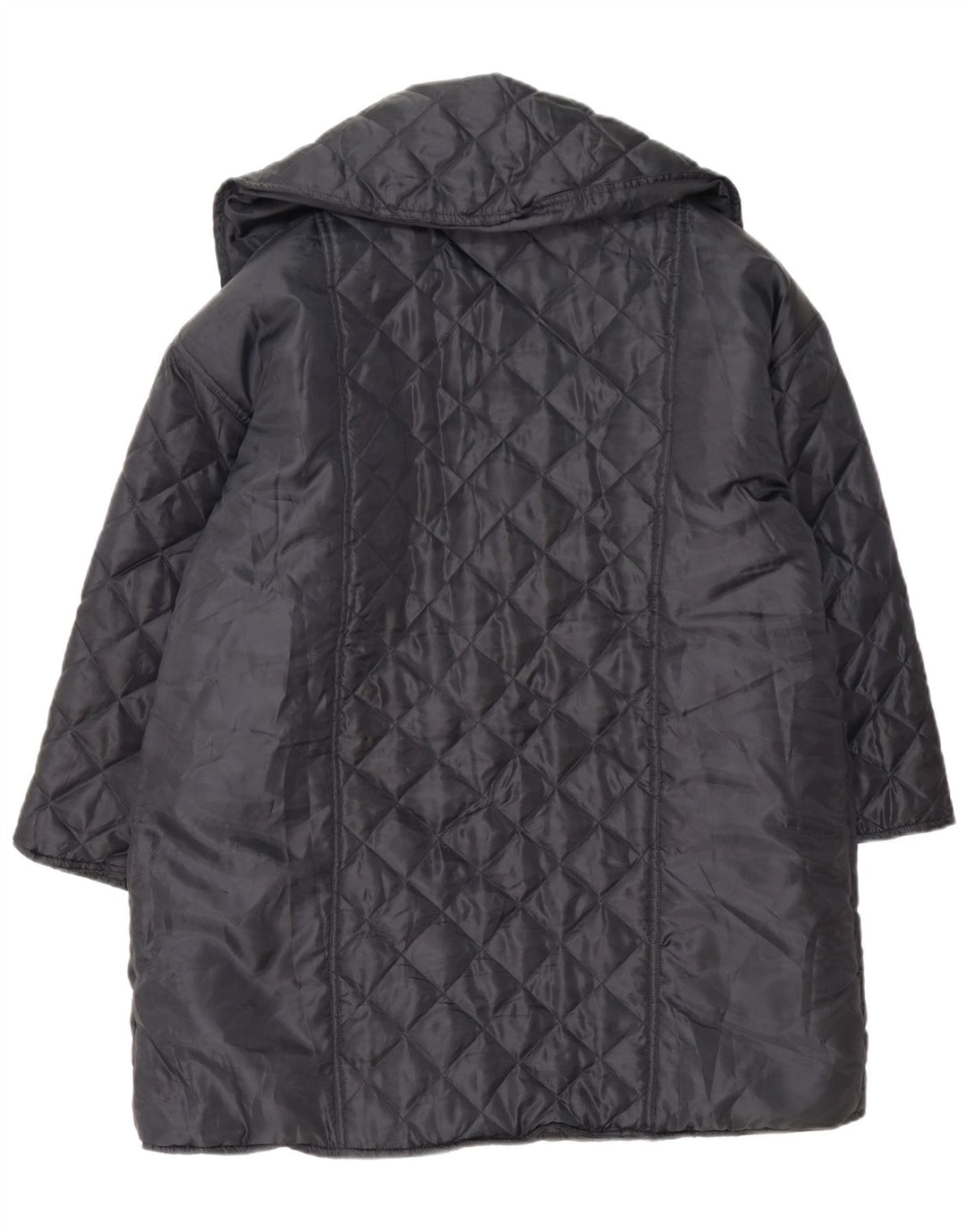 Roberta di Camerino Abrigo acolchado extragrande para mujer UK 40 XL Negro