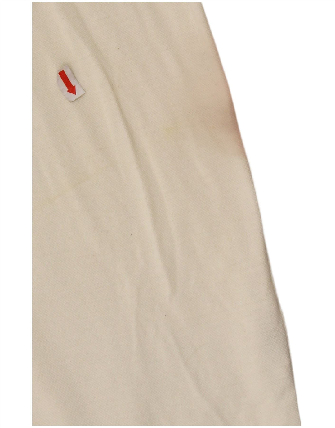 SERGIO TACCHINI Polo de hombre pequeño de algodón a rayas blanco roto