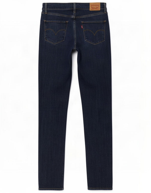 Levi's Jeans ajustados de cintura alta 721 para mujer W28 L32 Algodón azul