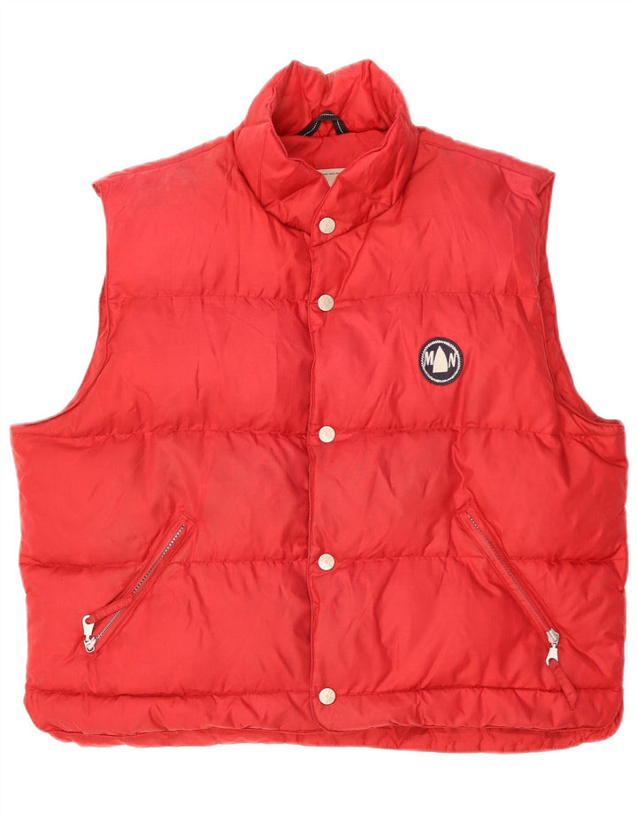 Murphy & Nye Chaleco acolchado para hombre UK 40 Large Poliamida roja
