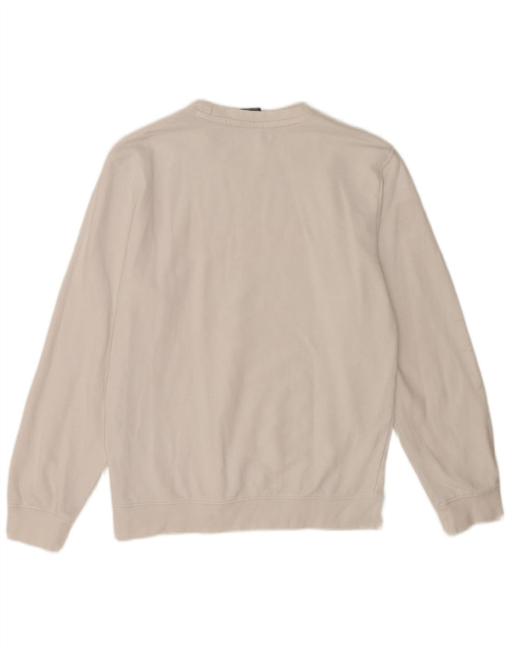 Champion Sudadera Regular Fit para Mujer UK 14 Medium White Cotton