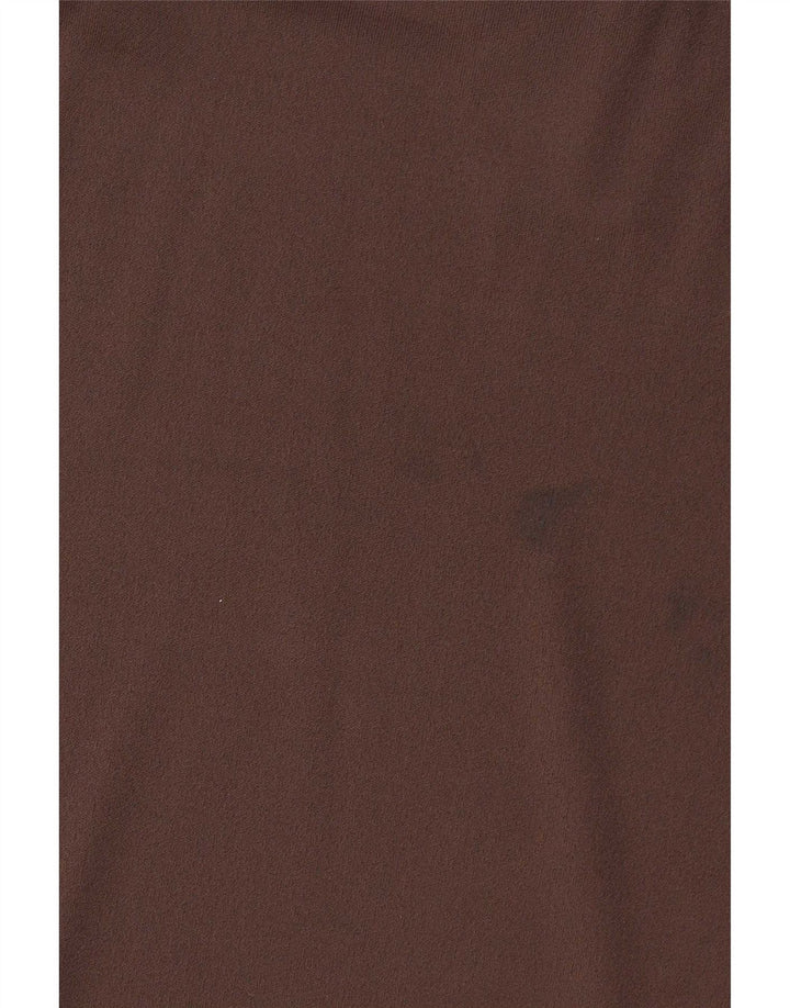 Falda Maxi Mujer Sportmax Mediana W28 Viscosa Marrón