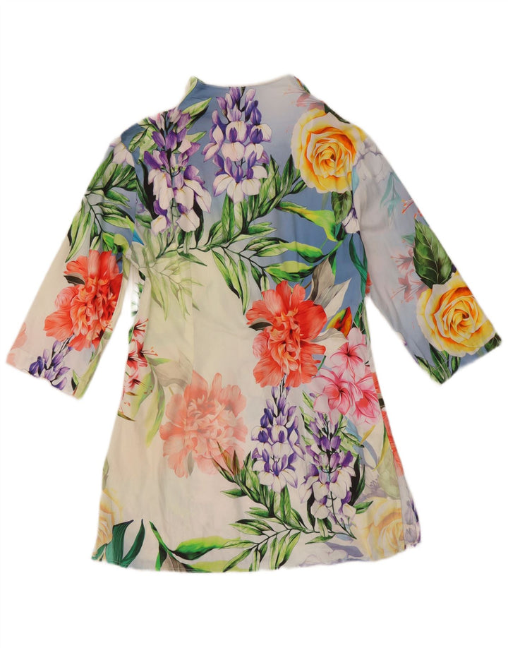 Naracamicie Blusa larga para mujer UK 46 Small Multicolor Floral