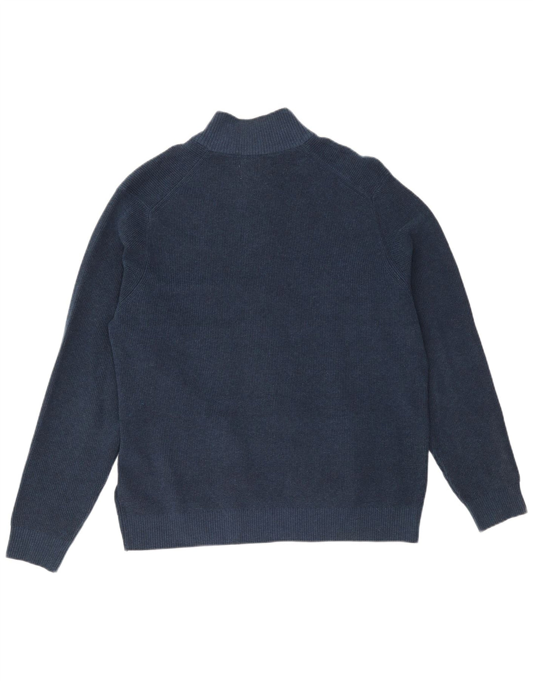 Marks & Spencer Suéter tipo cárdigan para hombre XL Poliéster azul marino