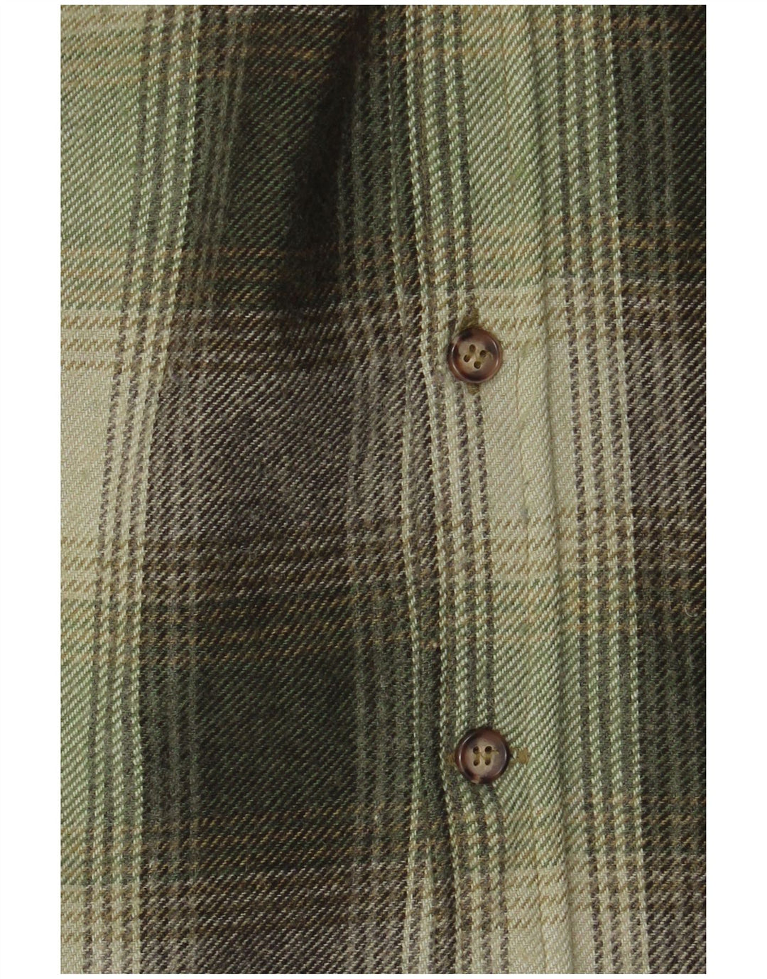 Bailo Camisa Sobrecamisa De Lana A Cuadros Verde Grande Hombre