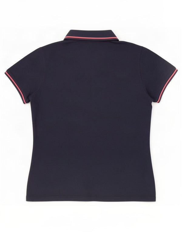 Kappa Polo para mujer UK 44 Grande Azul marino Algodón