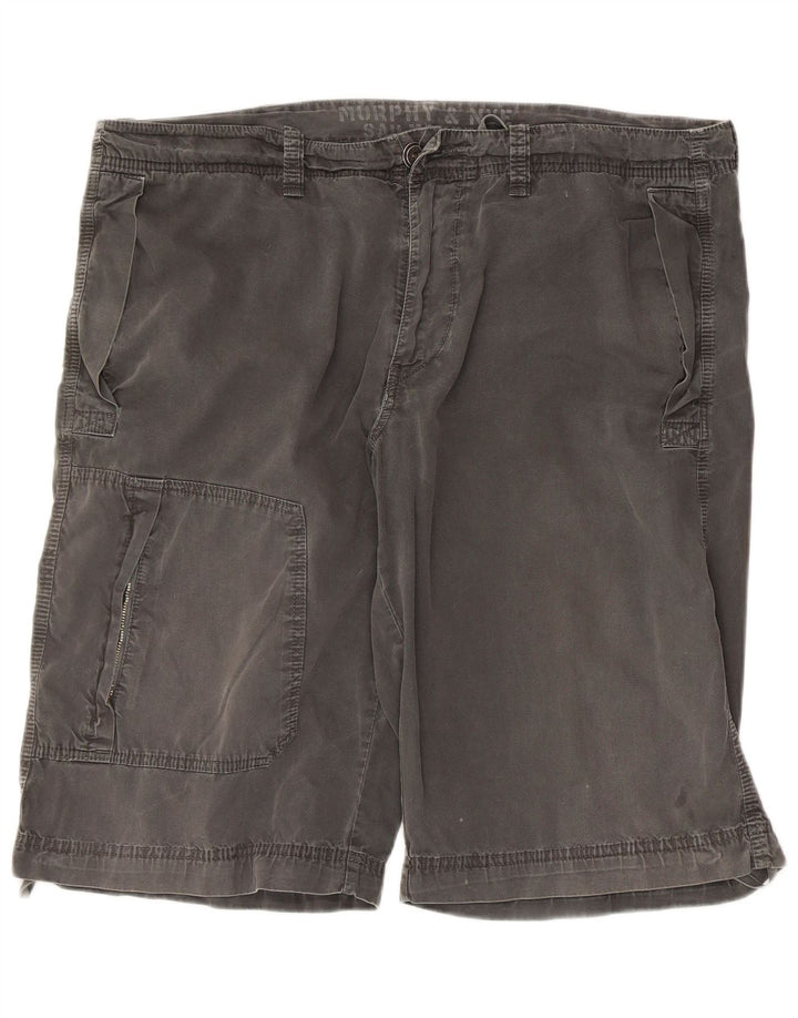 Murphy & Nye Pantalones cortos tipo cargo Sailmakers para hombre W40 XL Algodón gris