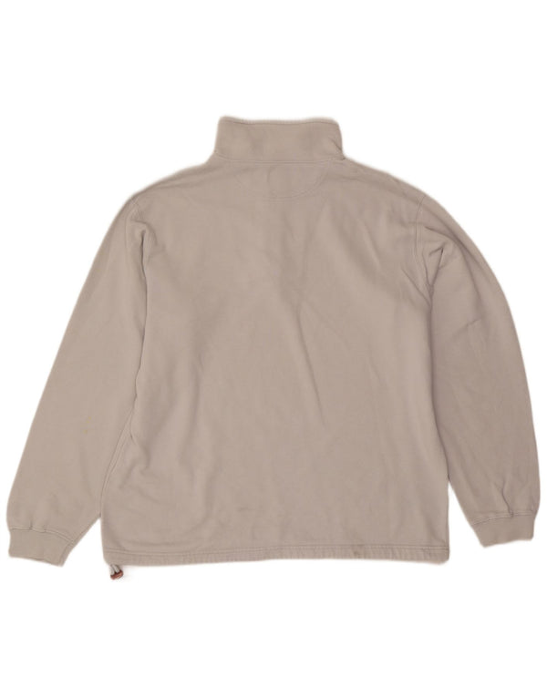 Champion Sudadera Con Cremallera Y Cuello Para Hombre Jumper XL Gris Algodón