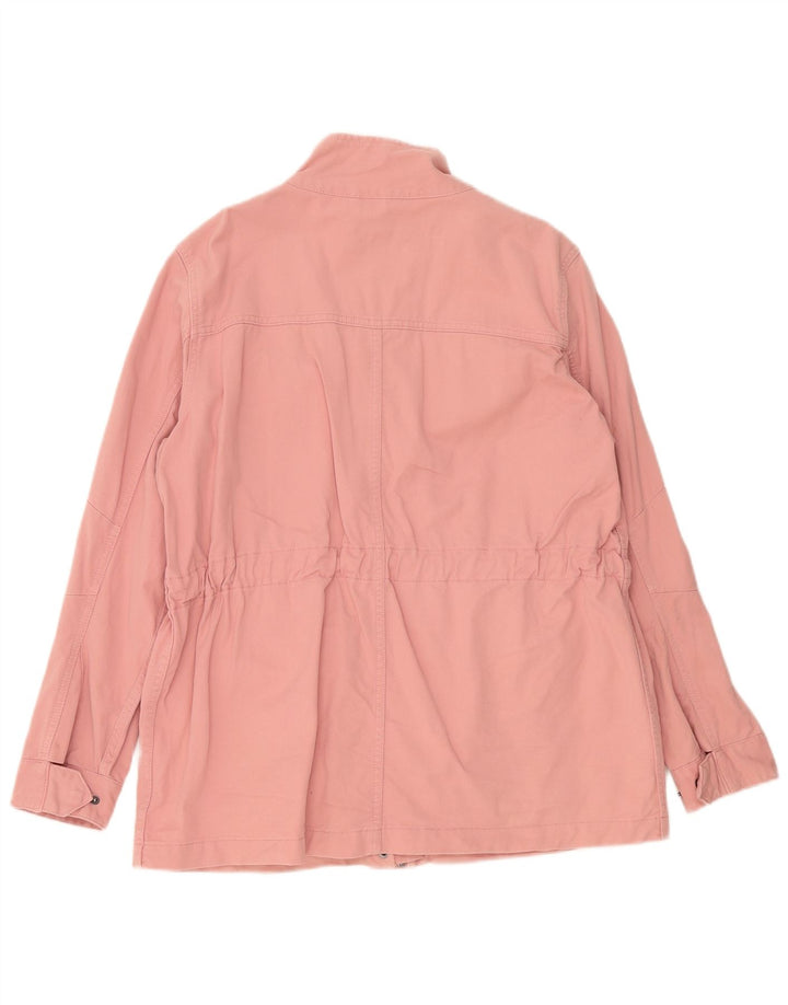 Marks & Spencer Chaqueta utilitaria para mujer UK 44 Grande Algodón rosa