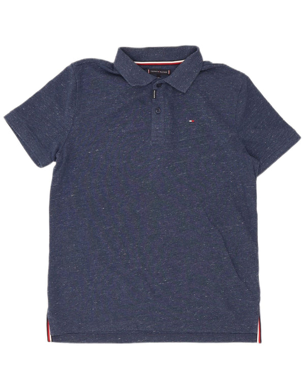 Tommy Hilfiger Polo para niño 13-14 años Algodón moteado azul marino