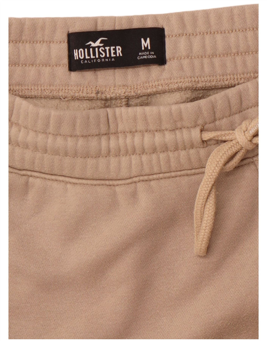 HOLLISTER Pantalón de Chándal Joggers Medium Beige Hombre