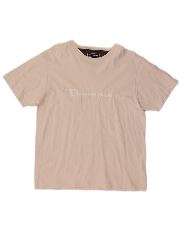 Columbia Camiseta Estampada De Corte Regular De Manga Corta Para Hombre Top Medium Off White