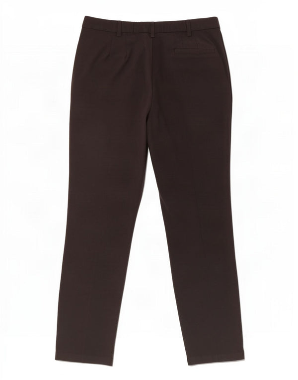 Marks & Spencer Pantalones de traje rectos para mujer UK 40 Large W32 L27 Negro