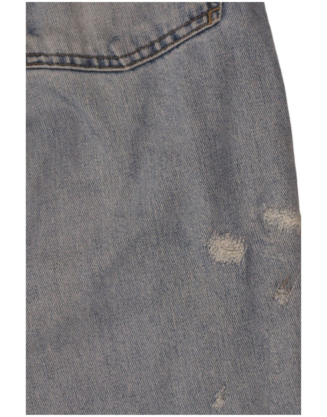 Vaqueros Armani Mujer Rectos W34 L33 Algodón Azul
